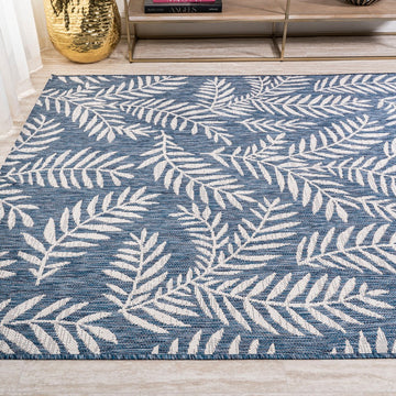 Nevis Palm Frond Indoor/outdoor Area Rug